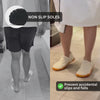 Ooleva Recovery Shoes worn by senior with foot pain