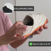 Ooleva Recovery Shoes worn by senior with foot pain
